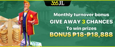 Monthly Turnover Mega Bonus promotion banner